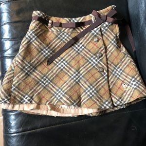 Vintage Pierre Cardin girls skirt size 6